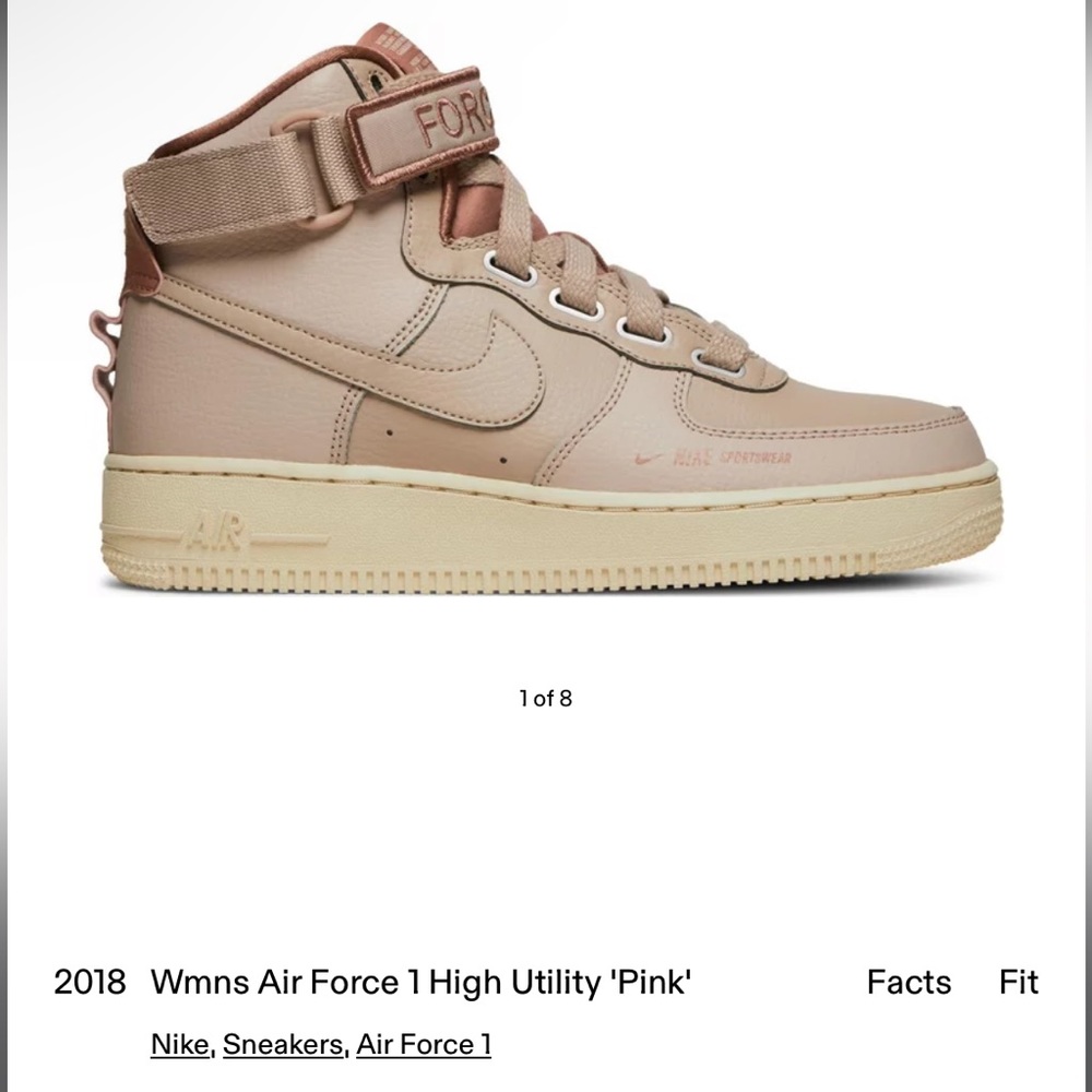 Blush pink the force is female AF1